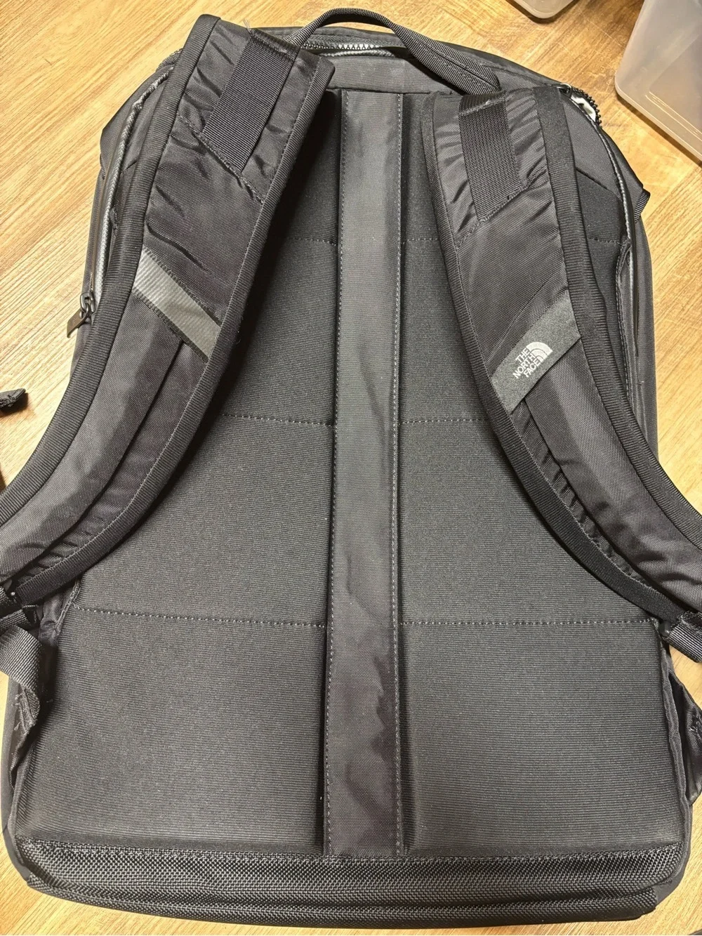 The North Face Kaban 2.0 Gray Black Laptop Travel Commuter Work Backpack